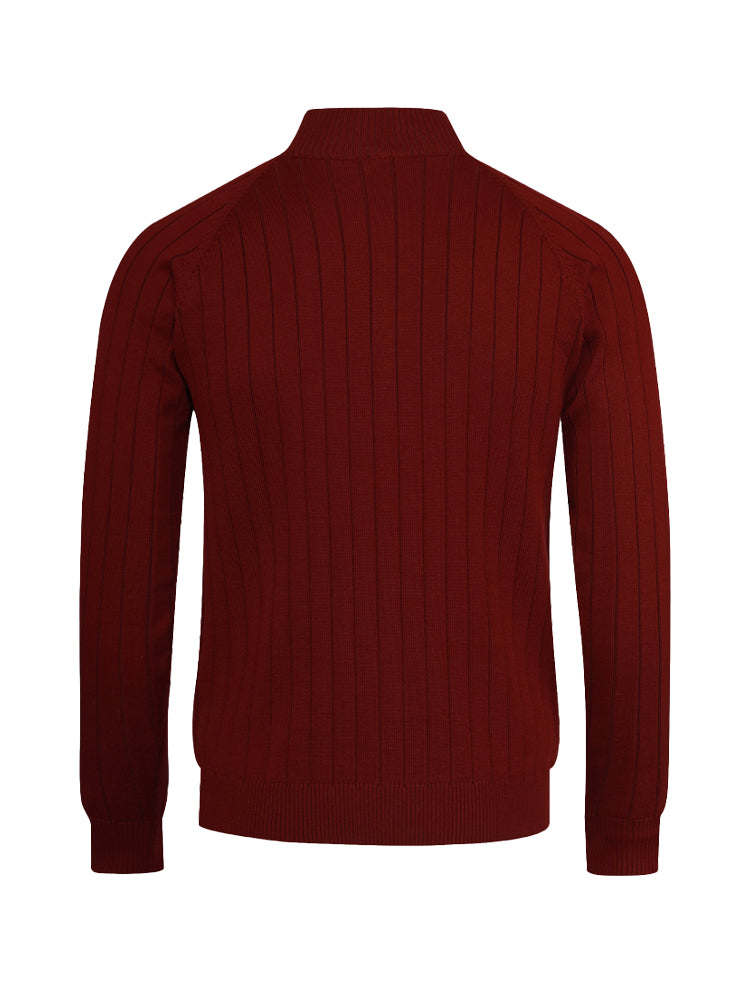 Autumn business stand-up collar sweater